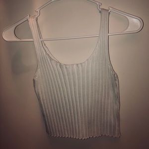 White Crop tip size small